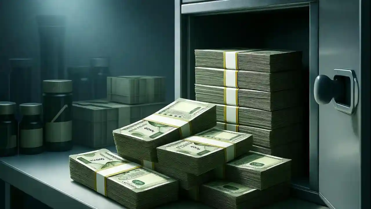 Mysterious Cash, locker and medicines