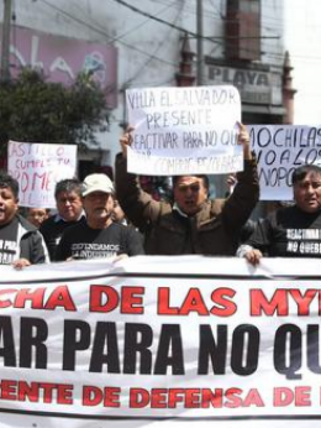 More than 20 Mypes associations called on President