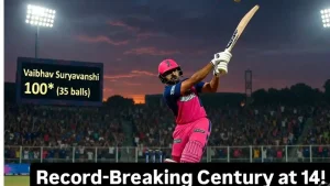 RR vs GT IPL 2025 Vaibhav Suryavanshi’s Record